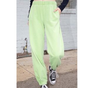 nwot brandy melville green rosas